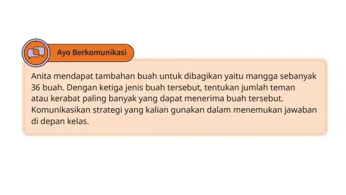 Kunci Jawaban Matematika Kelas 7 Halaman 27 Kurikulum Merdeka, Ayo Berkomunikasi