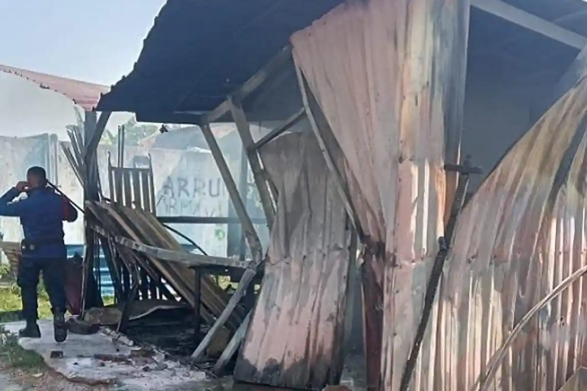 Percikan Api Mesin Las Jadi Penyebab Kebakaran Gudang di RSUD Bahteramas Sulawesi Tenggara