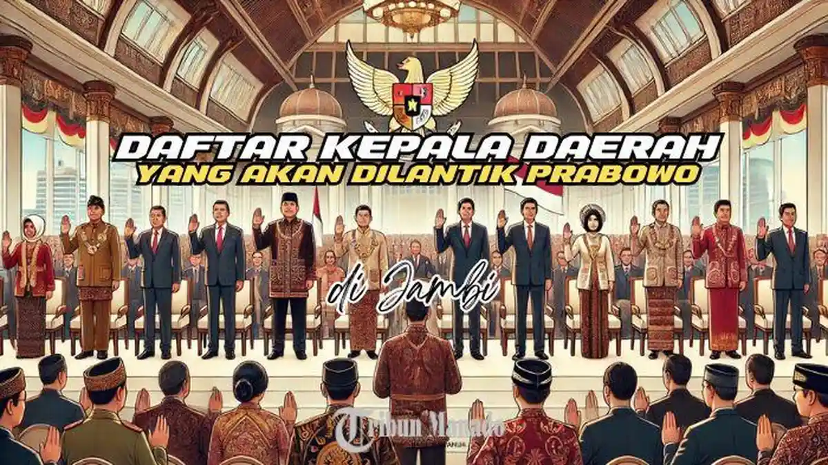 Daftar Nama Kepala Daerah Terpilih di Jambi yang Akan Dilantik Prabowo pada 6 Februari 2025