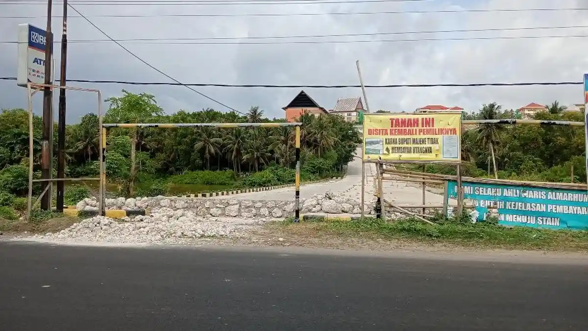 Mahasiswa Harap Jalan Utama STAIN Majene Segera Bisa Dimanfaatkan