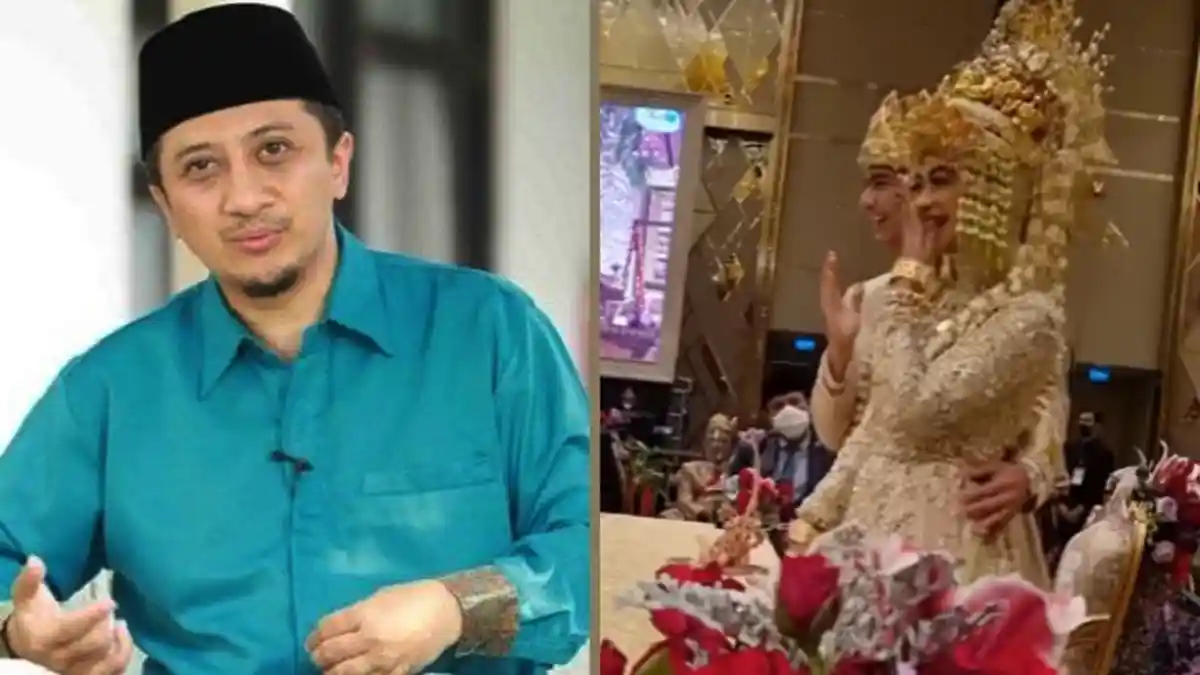 PELUKAN Perdana Ria Ricis dan Teuku Ryan setelah Sah, Ustaz Yusuf Mansur Gemas: Jangan Ragu-ragu