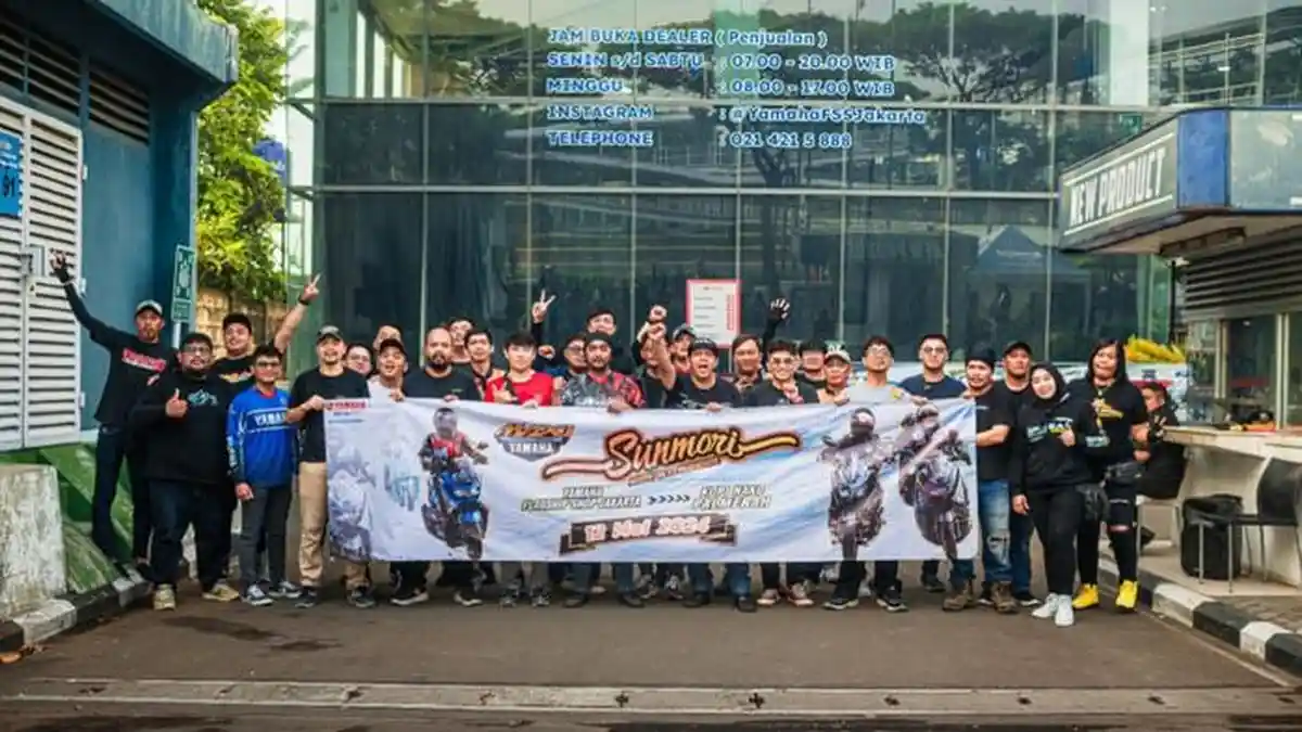 Jadi Bagian Lifestyle, Modifikasi dan Touring Pilihan Berekspresi Bikers MAXi Yamaha