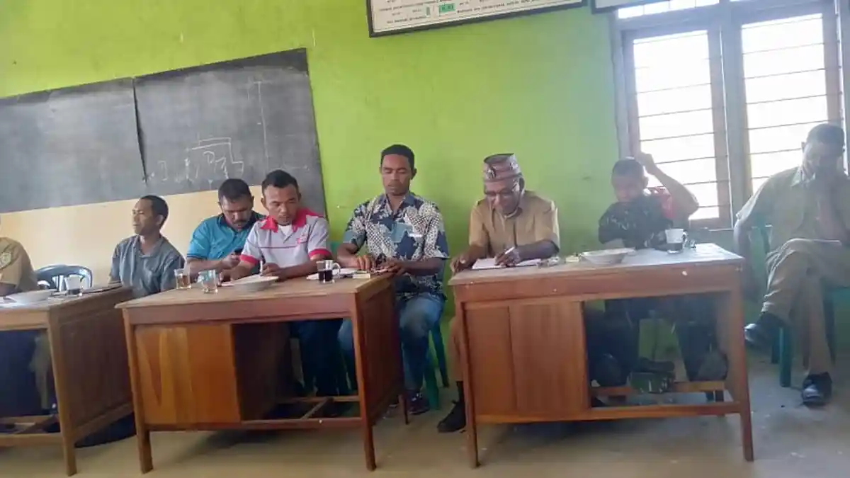 Begini Suasana Musdes Desa Wae Wako, Warga Minta Penataan BUMDES Mandiri