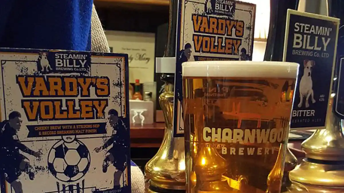 Jamie Vardy Jadi Nama Bir di Kota Leicestershire