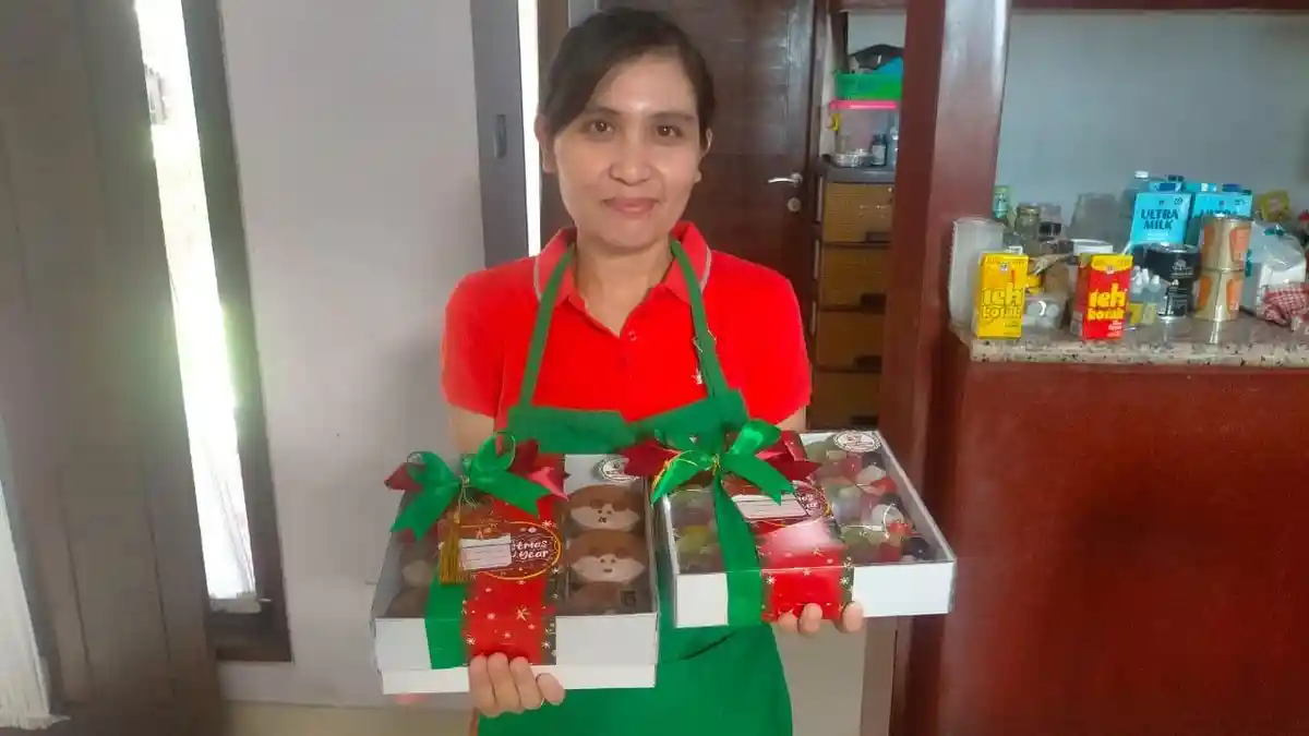 UNIK! Hampers Natal Dessert Sehat di Bali, Laku 500 Cup Puding