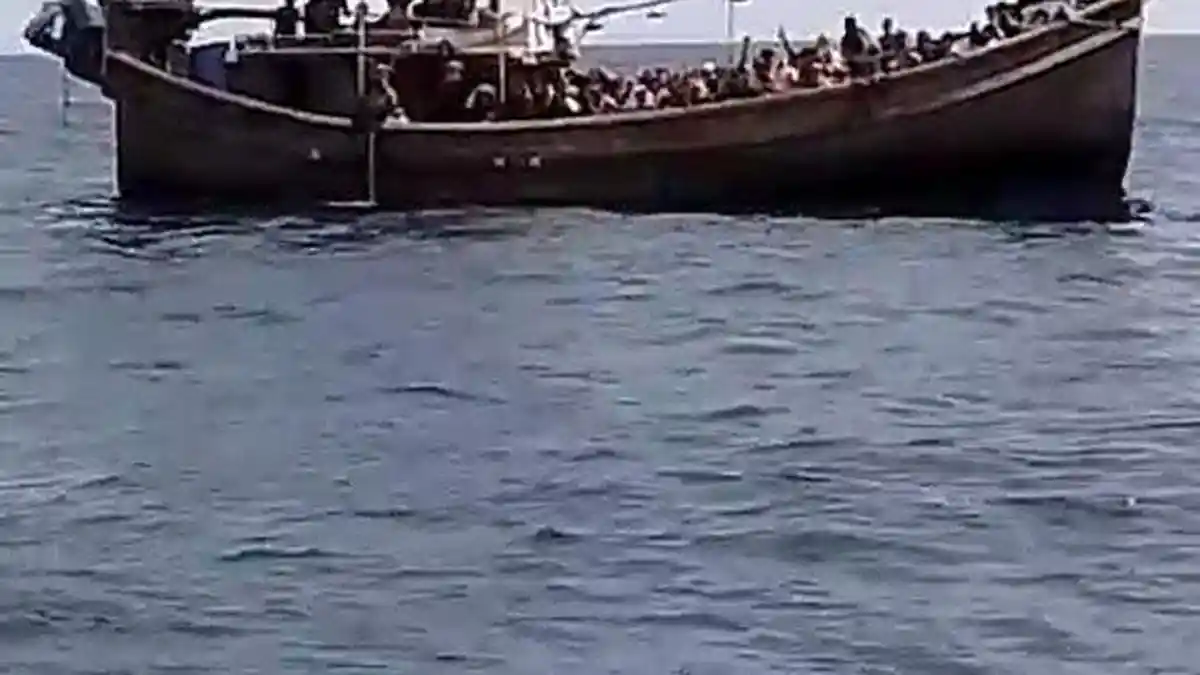 5 Kapal Rohingya Terpantu Dekati Perairan Lhokseumawe, Aceh Timur, Pidie, Aceh Besar dan Sabang