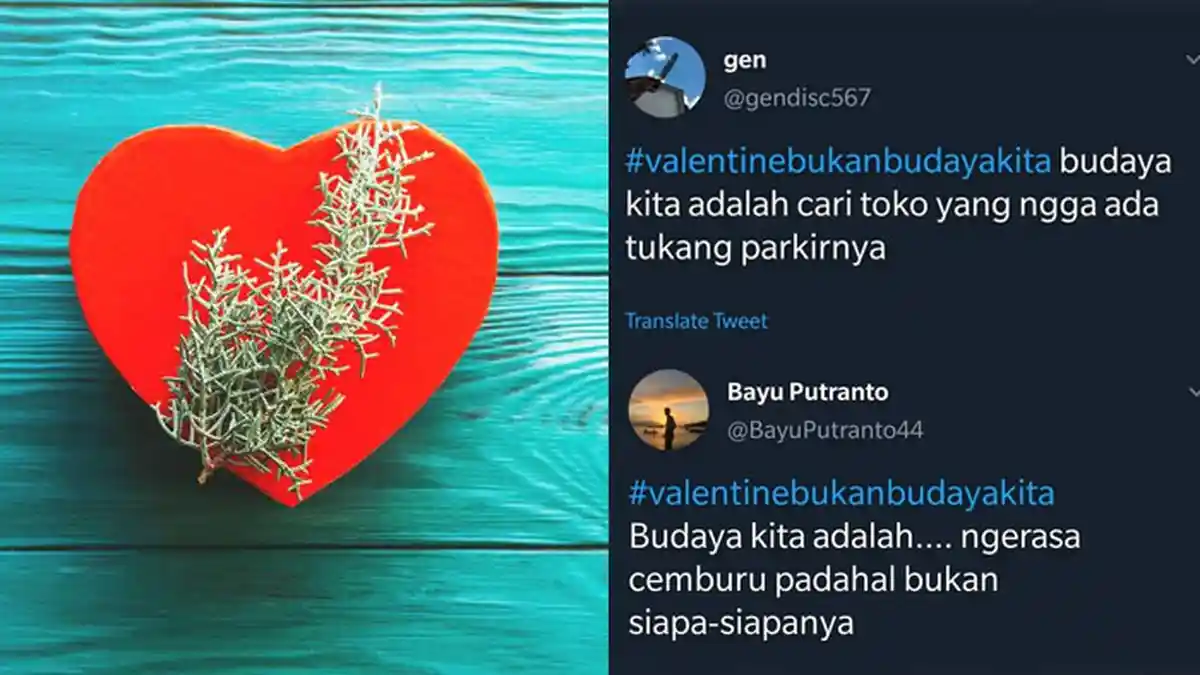 Ini Meme Valentine dari Tagar #ValentineBukanBudayaKita Bikin Ngakak, Trending Topic Twitter!