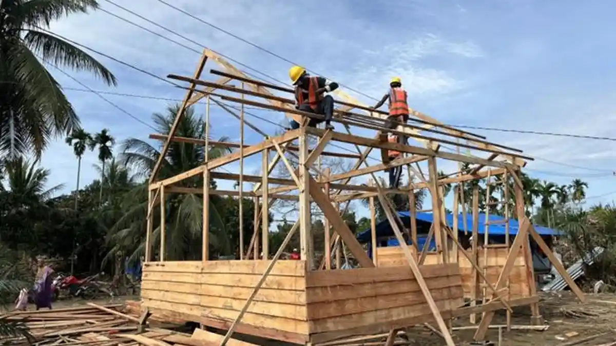 UGM Bangun 100 Huntara di Aceh Utara, Pakar Ingatkan Risiko Bencana Susulan