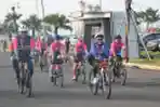 Gowes Ceria Sambut HUT BNI 46 ke-76