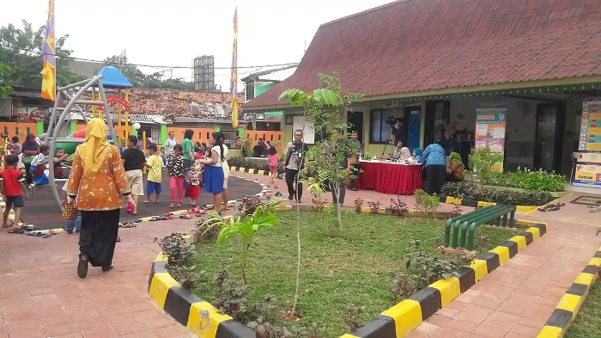 Belum Dibuka untuk Umum, RPTRA Hanya Digunakan Khusus Jogging Track dan ...