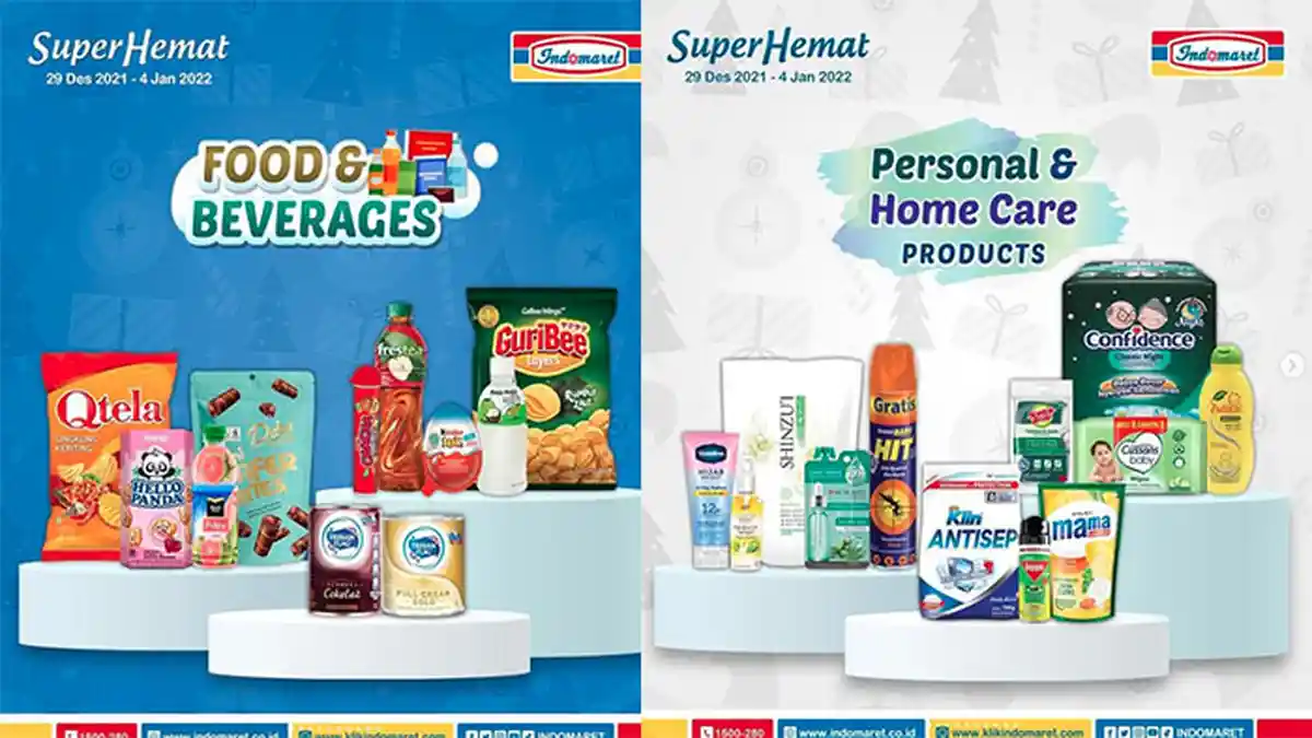 Promo Indomaret Terbaru 29 Desember 2021 - 4 Januari 2022, Banyak Diskon Snack hingga Susu Murah