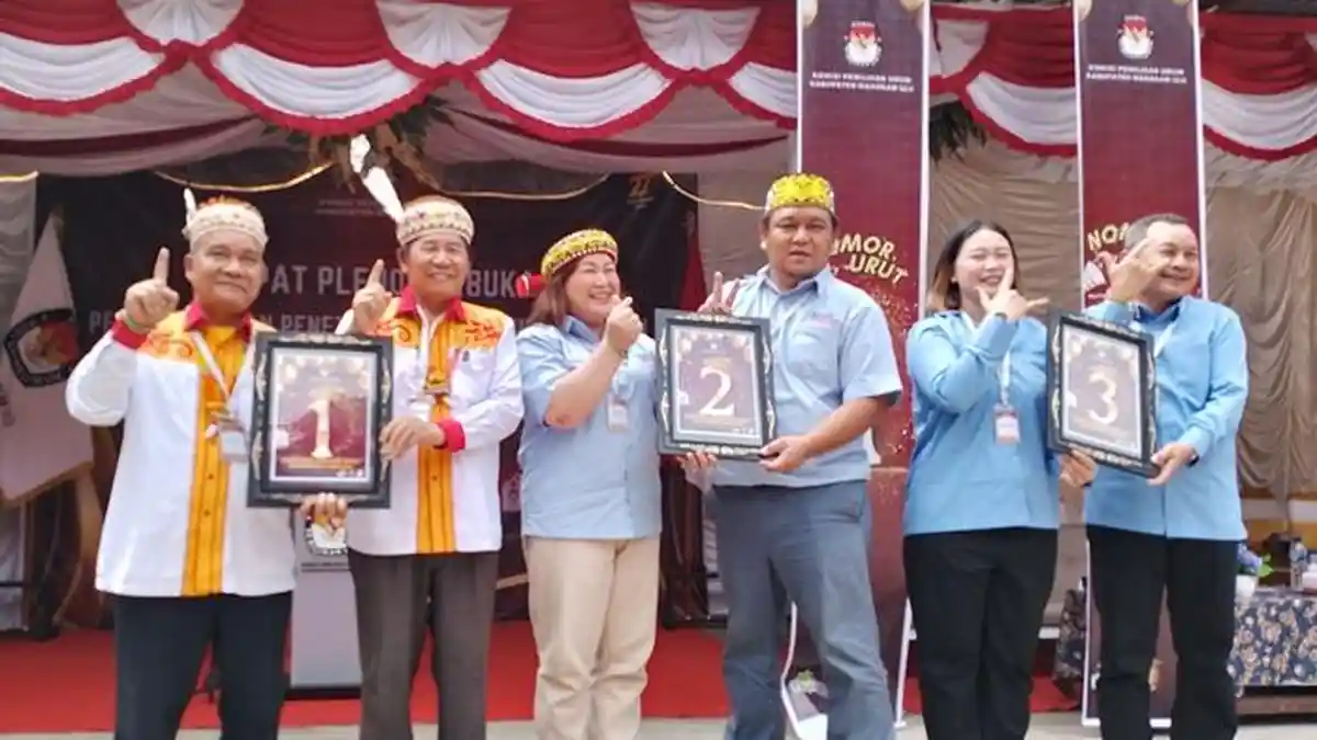Besok Tiga Pasangan Calon di Pilkada Mahulu Kaltim Cabut Nomor Urut
