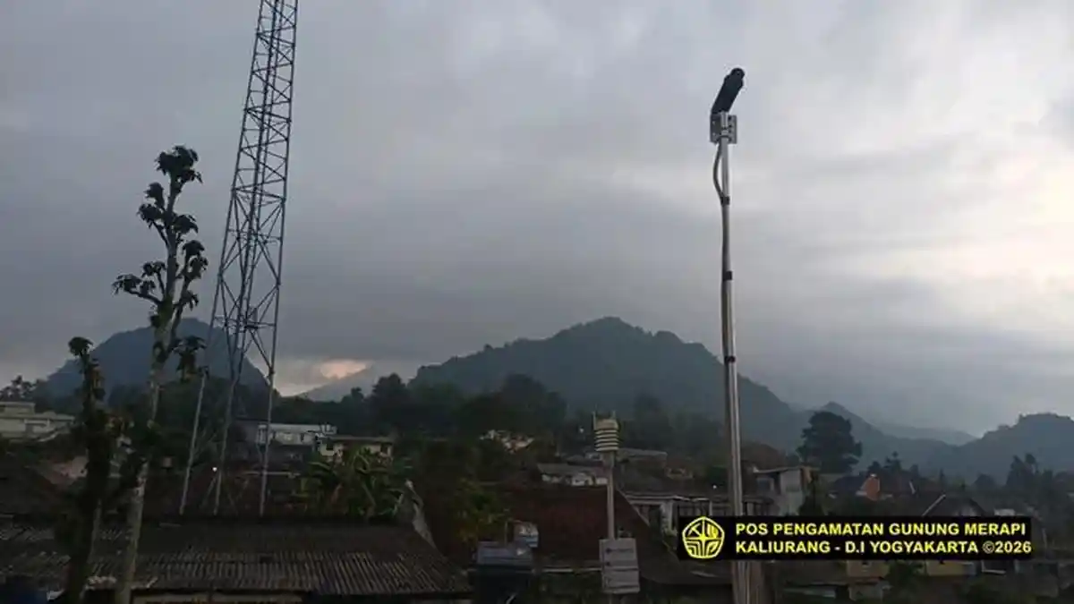 Laporan Aktivitas Kegempaan Gunung Merapi Kamis 14 Mei 2026 Siang Ini