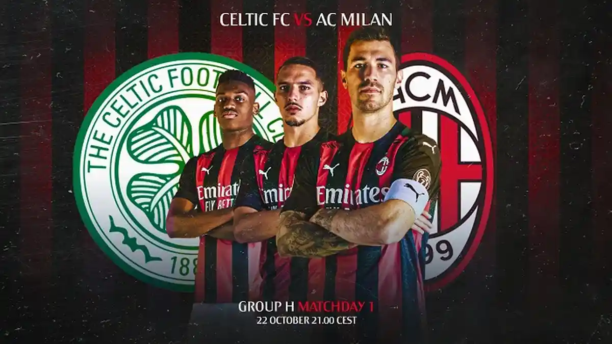 Celtic vs AC Milan - STARTING XI / Line Up & LINK Live Streaming SCTV / Vidio