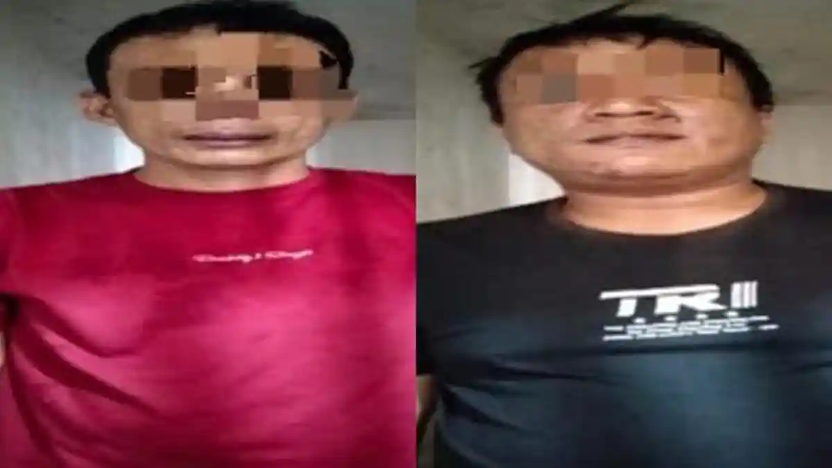 2 Pria Asal Plaju Palembang Ini Pasrah Dikepung Warga Air Kumbang Banyuasin, Nyaris Babak Belur!