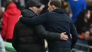 Jurgen-Kloppdan-Thomas-Tuchel-berangkulan.jpg
