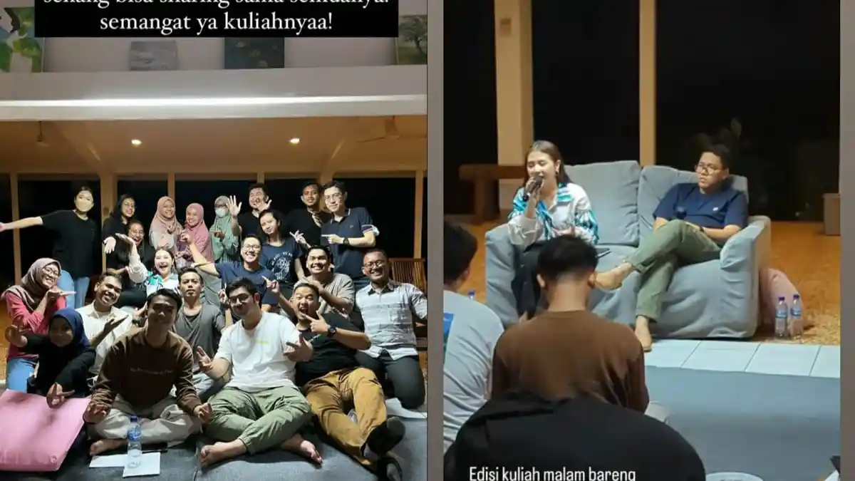 Prilly Latuconsina Mendadak Diajak Iman Usman Ngajar Mahasiswa Tengah Malam: Semangat Ya Kuliahnya