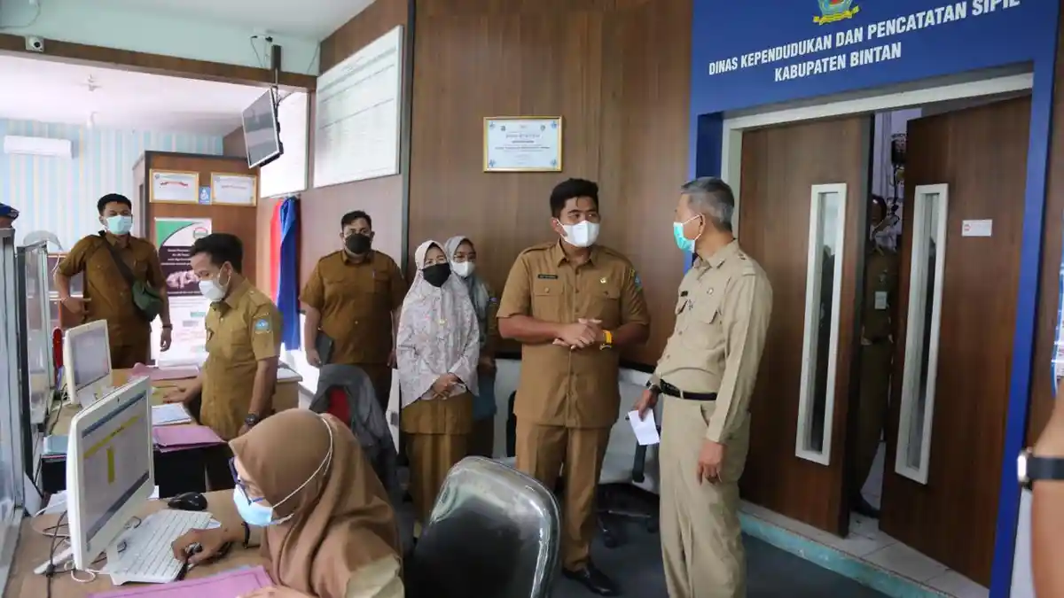 Wakil Bupati Bintan Roby Kurniawan Datangi Empat OPD, Ini Poin Pentingnya