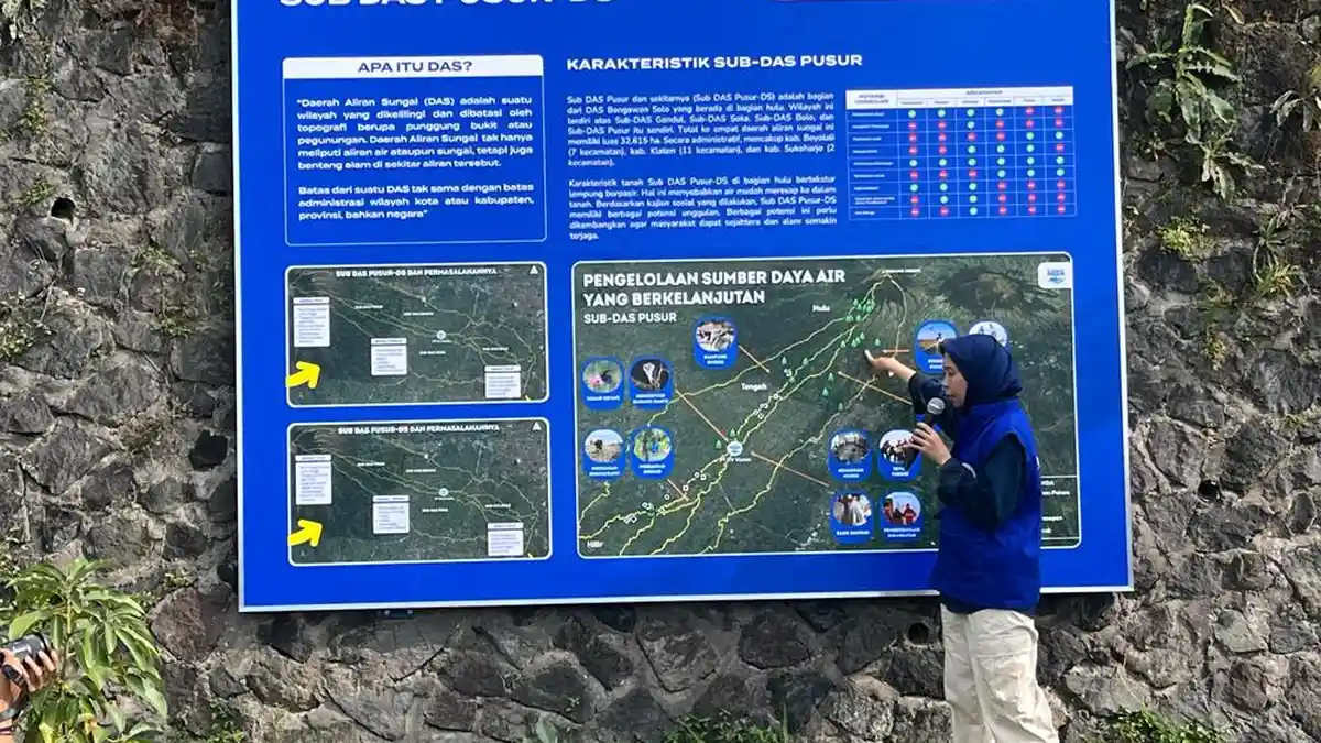 Upaya AQUA Kendalikan Perubahan Iklim: Pakai Listrik PLTS Hingga Blue Operation