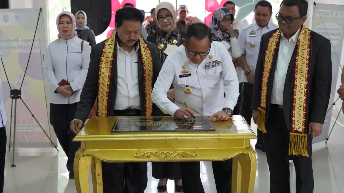 Kepala Perpustakaan Nasional RI Resmikan Perpustakaan Mesuji Lampung