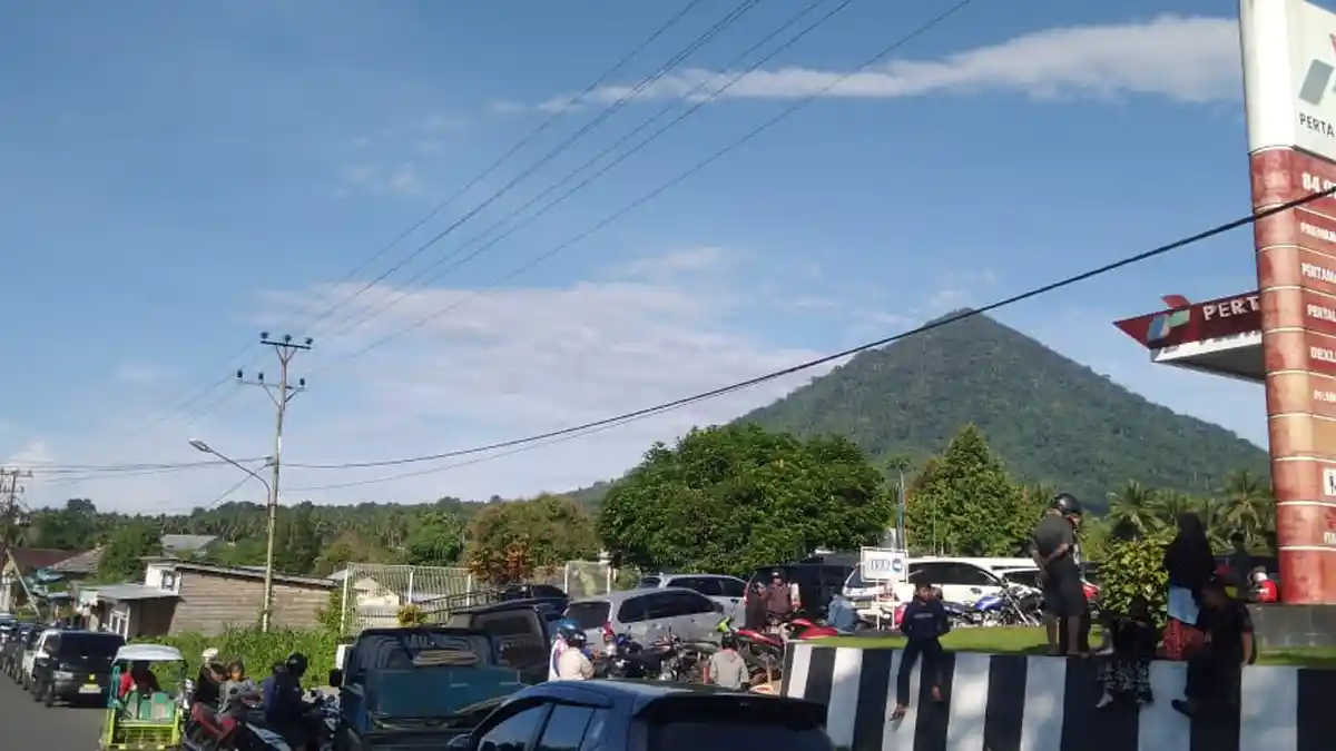Pelayanan SPBU Jailolo Terganggu, Ini Penyebabnya