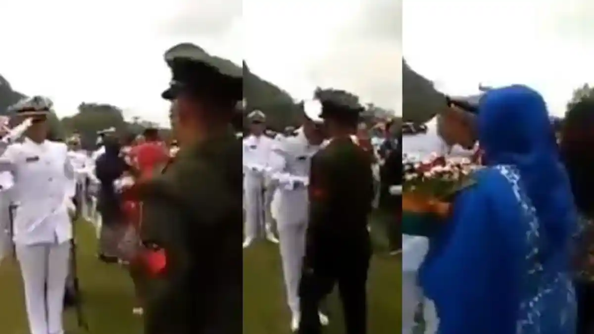 Diberi Hormat Ayahnya yang Berpangkat Kopral, Letnan Ini Beri Respon Tak Terduga