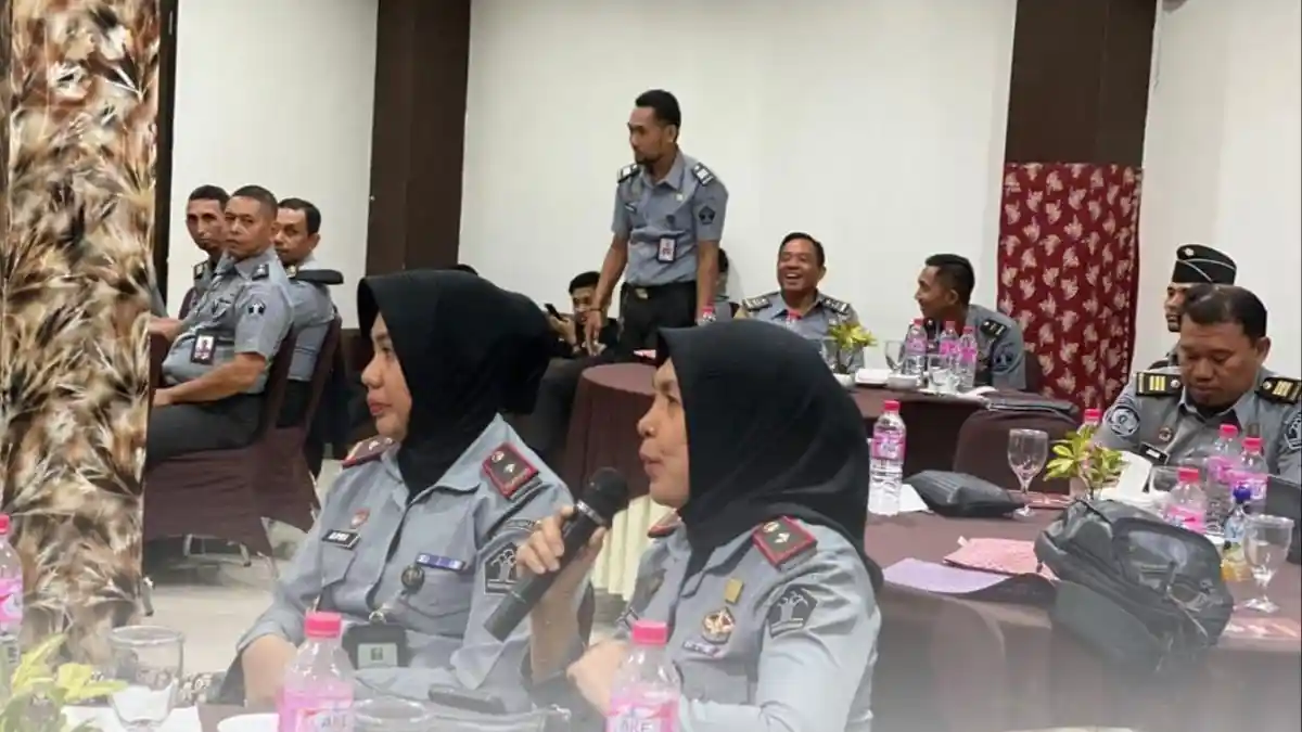 Lapas Perempuan Kelas III Ternate Ikut Rakernis Pemasyarakatan Tahun 2024