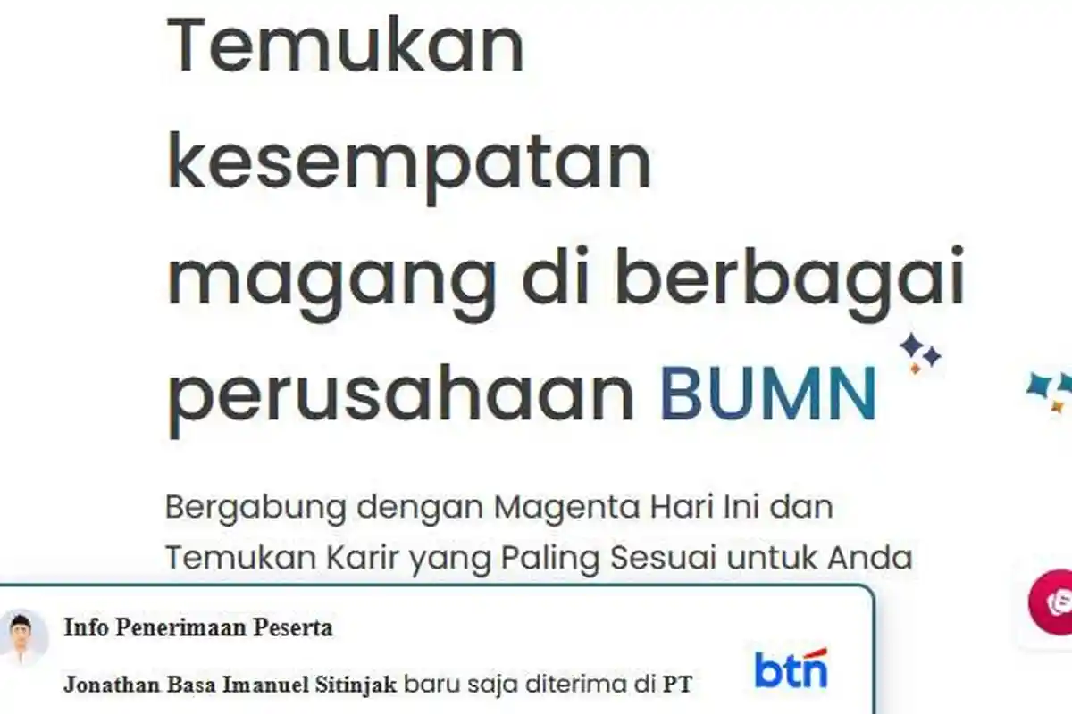 Cara Mendaftar Magang Magenta PT Pertamina, Dibuka untuk Fresh Graduate, Ada 147 Posisi Tersedia