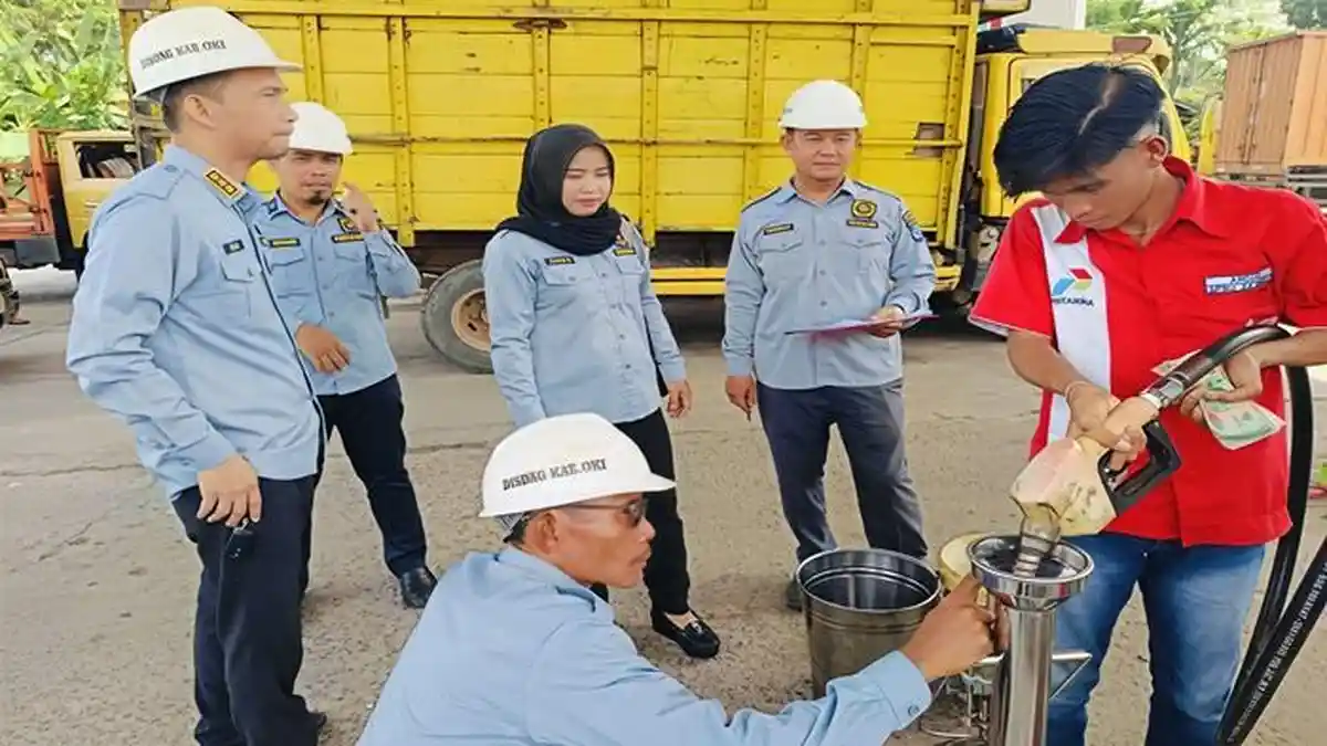 Jelang Arus Mudik Lebaran, Disdag OKI Pastikan BBM di SPBU Jalintim dan Jalan Tol Sesuai Takaran