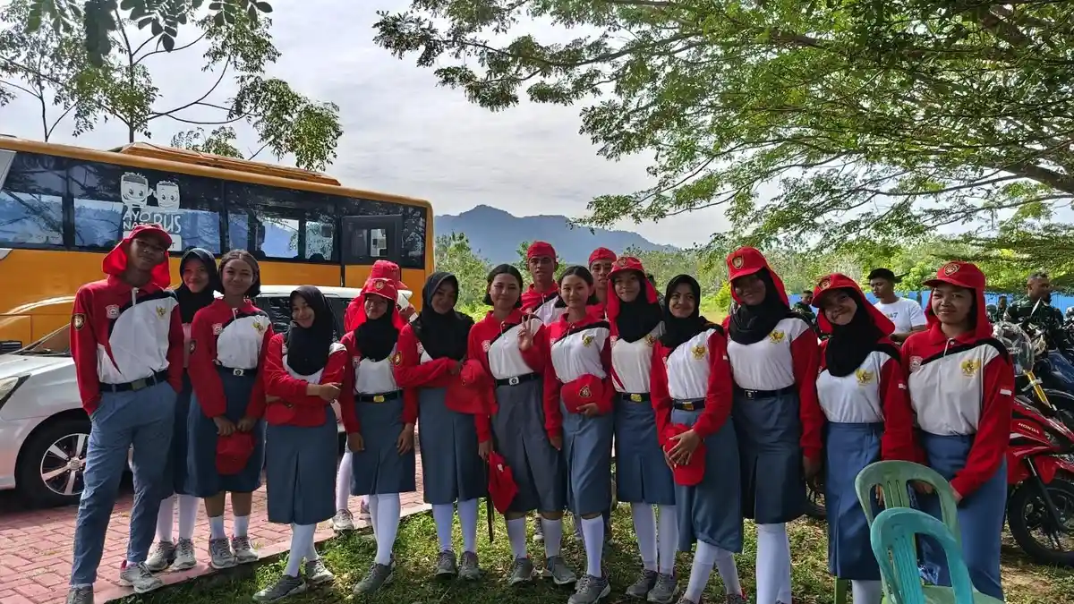 Paskibraka Bone Bolango Gorontalo Siap Memukau di HUT ke-80 RI, Latihan Capai 99 Persen