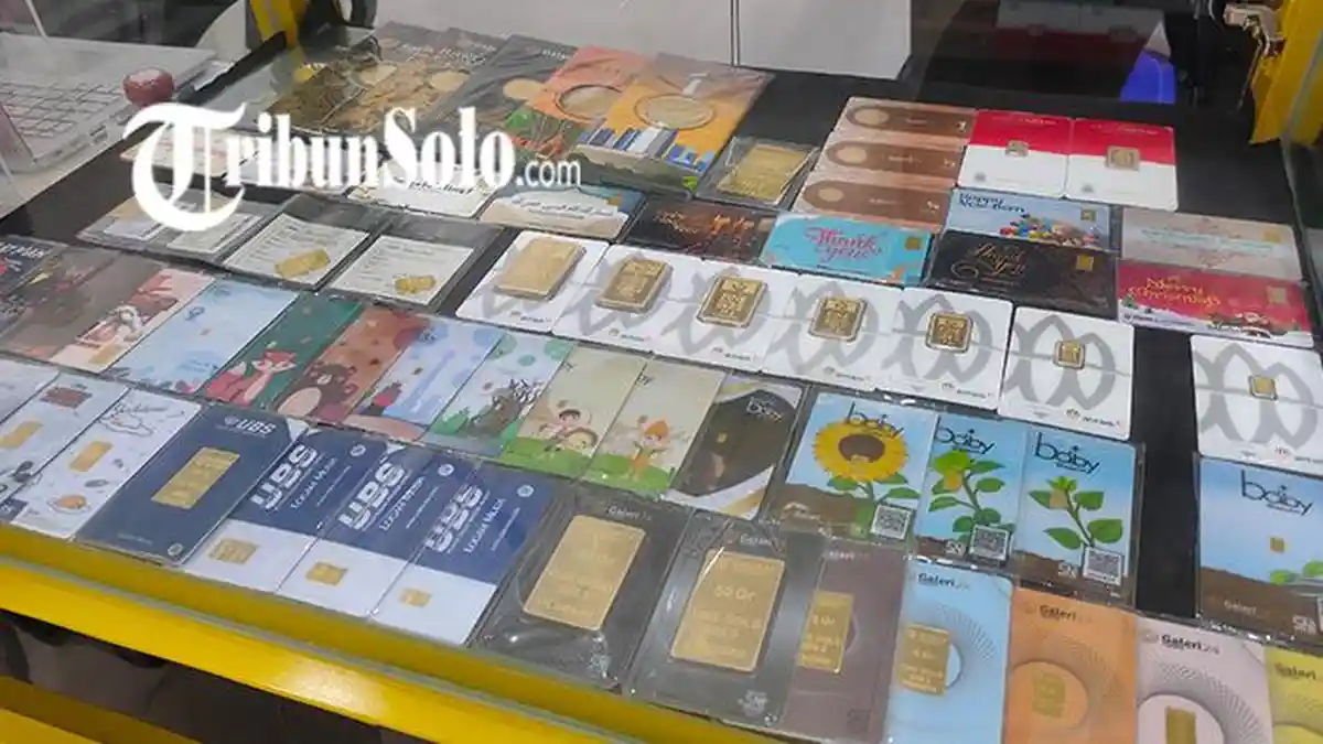 Harga Emas di Solo Senin 27 Oktober 2025 : Antam Belum Tersedia di Pegadaian Hari Ini