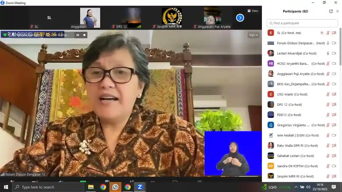 Lestari Moerdijat: Revisi UU ITE Harus Mampu Perkuat Perlindungan terhadap Setiap Warga Negara
