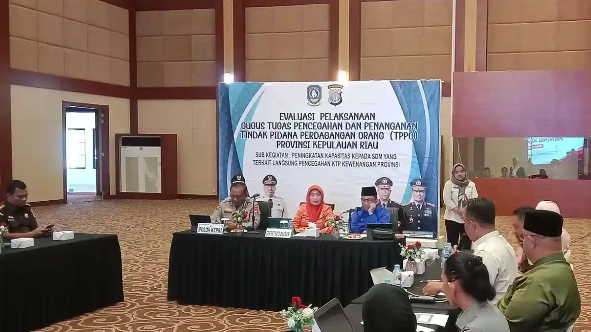 Penguatan Evaluasi Gugus Tugas TPPO, Percepat Sinergi Lindungi Masyarakat dari Perdagangan Orang - Tribunbatam.id