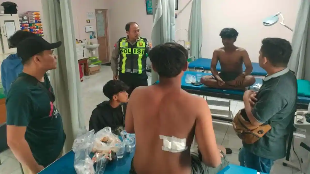 Ricuh Konvoi Kelompok Pemuda di Gresik Masih Saja Terjadi,  3 Orang Terluka