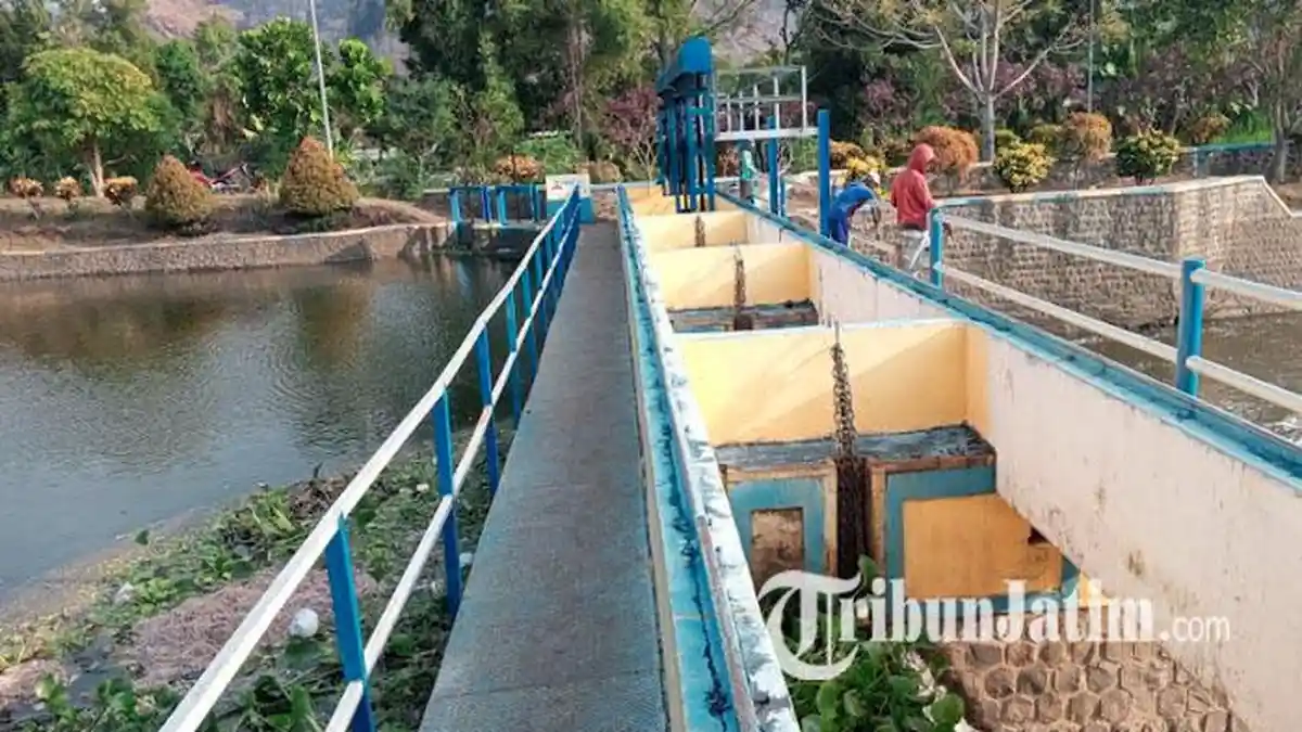 Dinas PUPR Tulungagung Berhasil Pulihkan Debit Dam Pacar yang Dibuang Perangkat Desa Junjung