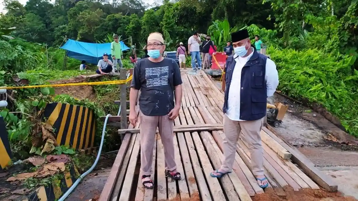 Perbaikan Jembatan Penjalin dalam APBD Perubahan, Bupati Kukar Edi Damansyah Targetkan Tahun Depan