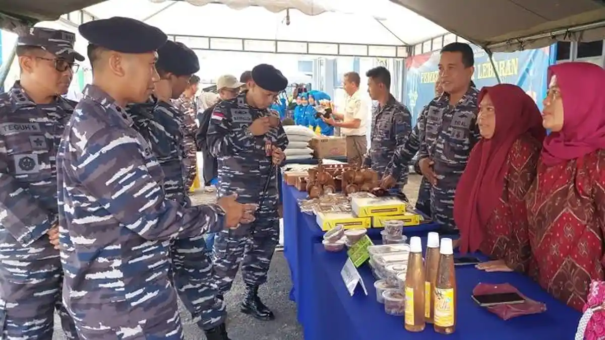 Lanal Sabang Gelar Bazar Sembako Murah