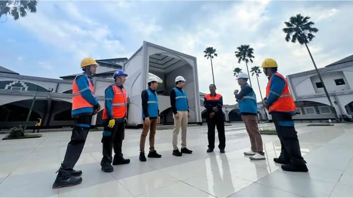 PLN Lakukan pengecekan Lokasi Rencana Pelaksanaan Sholat Ied Idul Adha 1445 di Jawa Barat