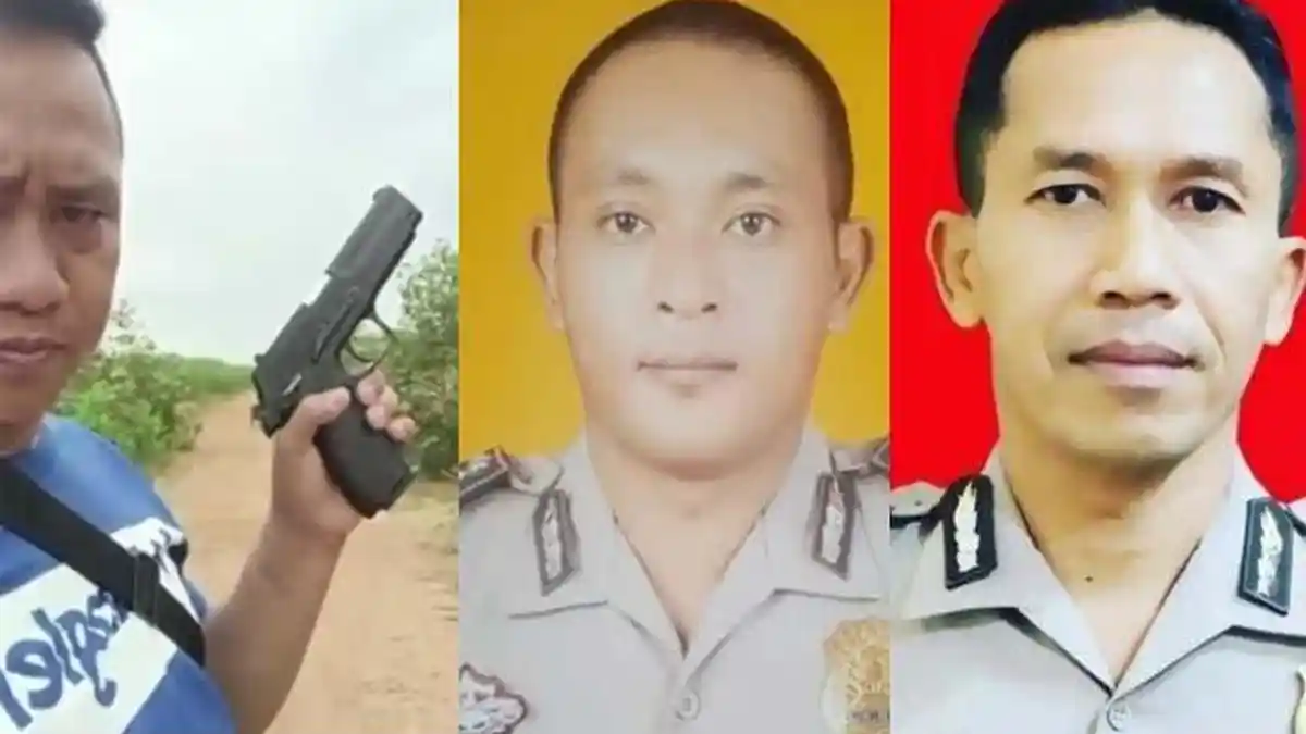 NASIB Tragis Aipda Petrus Apriyanto Tewas Saat Minta Sudahi Kontak Tembak, Luka Tembak di Mata