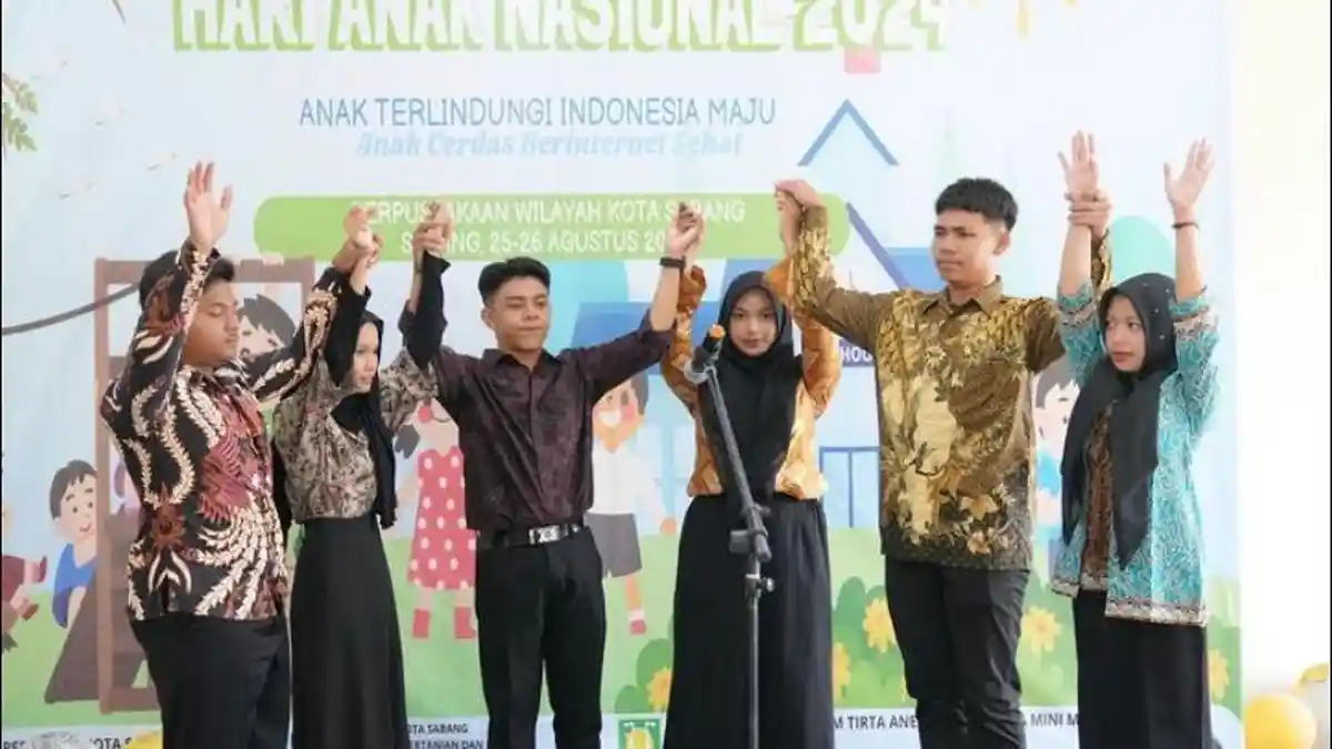 Puncak Peringatan HAN 2024 di Sabang, Dorong Anak Gunakan Internet Secara Cerdas 