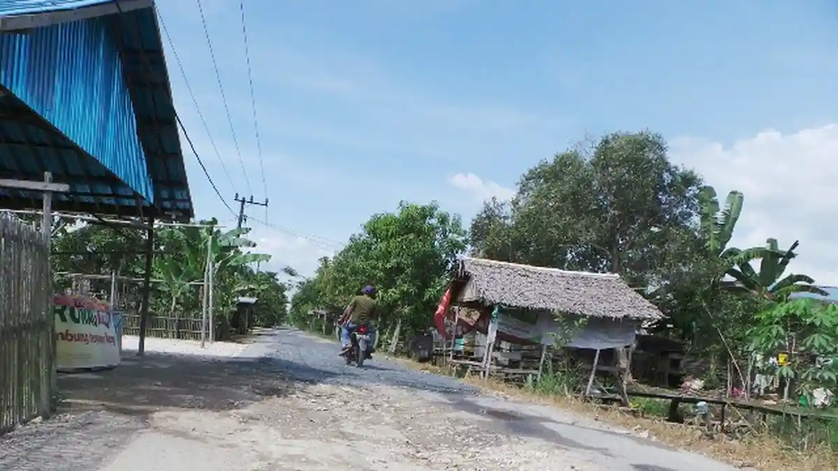 Warga Kotabaru Senang Jalan ke Sejakah Mulus Tak  Lagi Berdebu