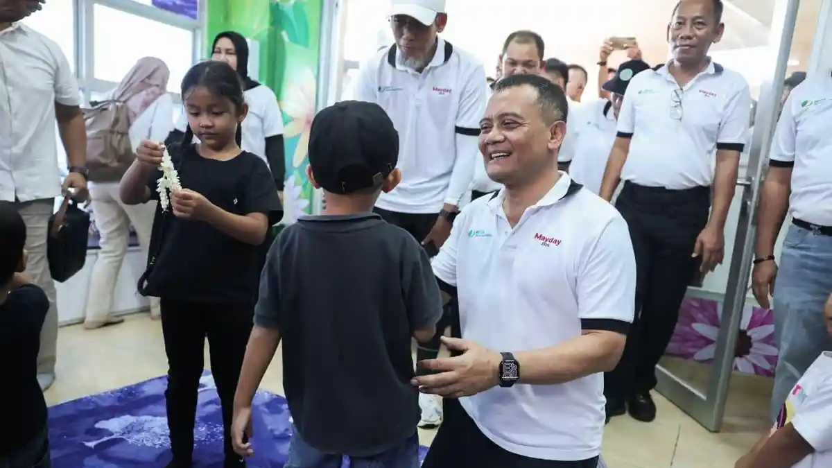 Fasilitasi Pengasuhan Anak Buruh, Ahmad Luthfi Resmikan Daycare Tripartit Berdikari