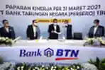 Kuartal I-2021, Laba BTN Melesat 37 Persen