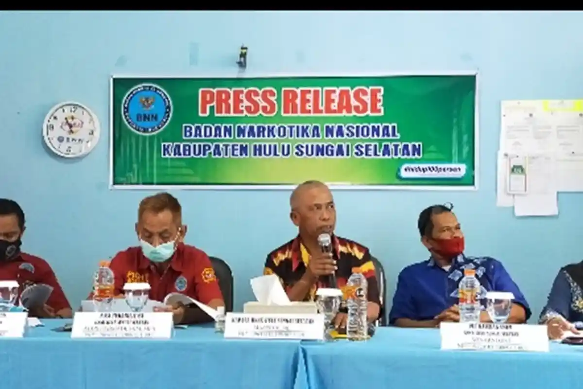 Penyalahguna Narkoba yang Melapor ke BNN Kabupaten HSS Menurun