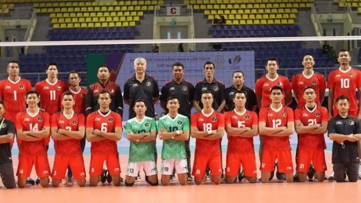 Timnas Voli Putra Indonesia Bersaing dengan Jebolan VNL di AVC Challenge Cup 2023