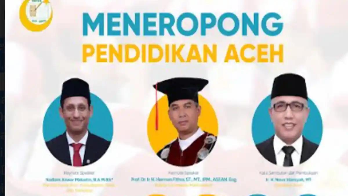 IMPAS Gelar Webinar Meneropong Pendidikan Aceh Hadirkan Mendikbud dan Ristek Nadiem Makarim