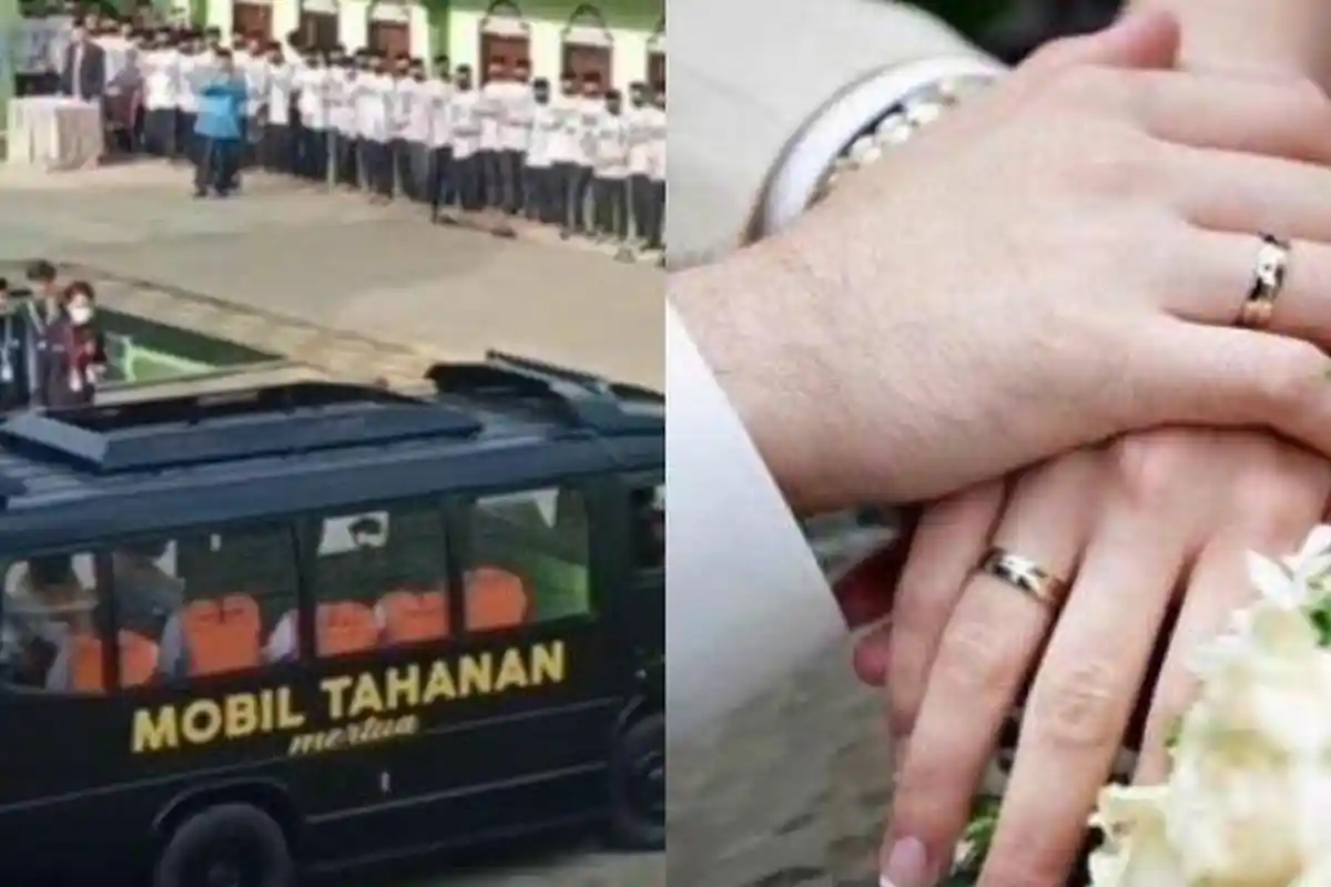 Pengantin Pakai Baju Tahanan dan Diborgol Viral, Nikah Massal di Ponpes Ciamis, Ini Fakta Sebenarnya