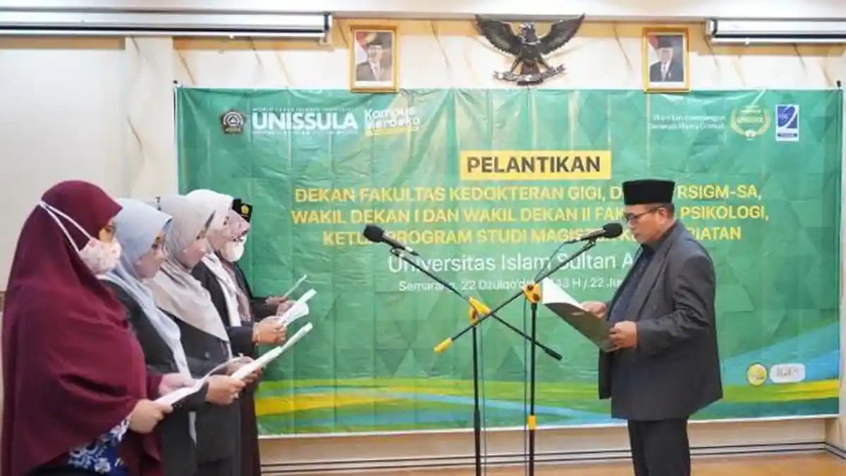 Rektor Unissula Semarang Dorong Percepatan Guru Besar