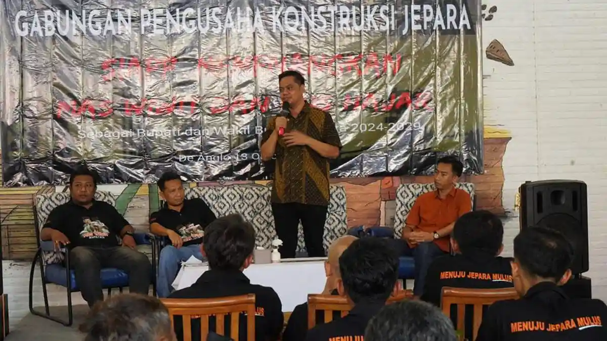 Dukungan Pengusaha Konstruksi! Mas Wiwit Janji Infrastruktur Mulus & Merata di Seluruh Jepara