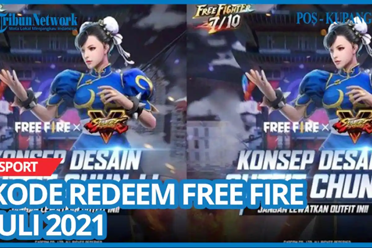 Kode Redeem FF 23 Juli 2021, Buruan Tukar Kode Redeem Free Fire Terbaru